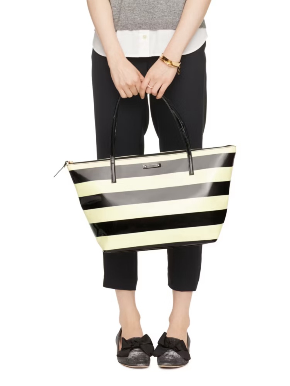 Kate Spade Penn Valley Sophie Striped Tote Bag